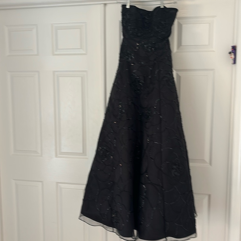 Jovani size 4 strapless/beaded ball gown